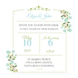 Garden - Wedding Invitation